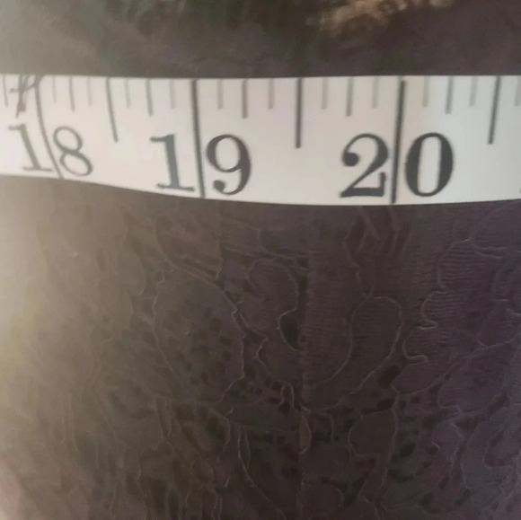 Gorgeous Sleeveless Purple Lace Dress by Betsy & Adam Sz 6 - Picture 11 of 12